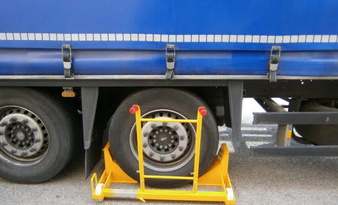 cale de roue pour camions