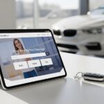 rechercher un contrat d'assurance auto sur une tablette