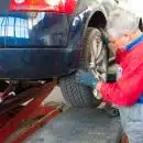 auto repair shop, repair, lifting platform