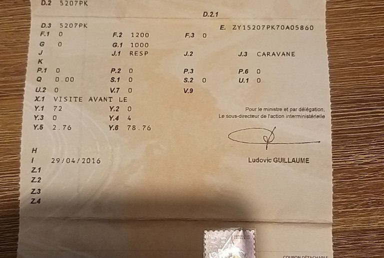 Faut Il Une Carte Grise Pour Une Caravane Pliante