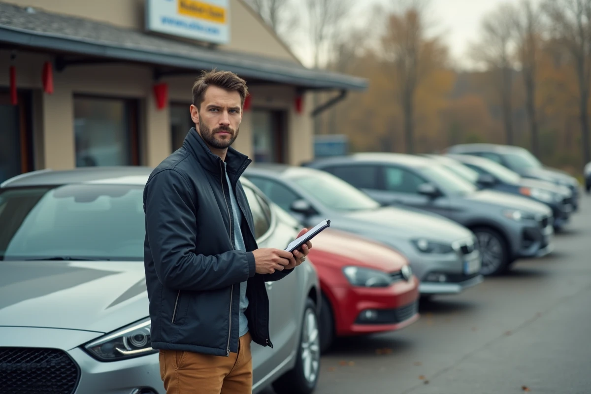 Homme réfléchissant à l